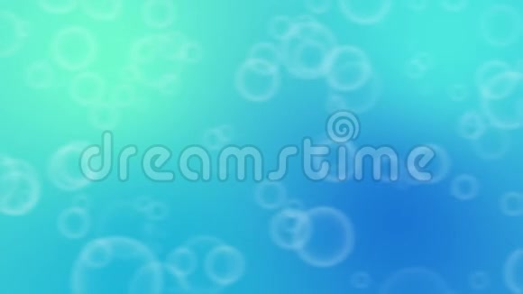 闪烁肥皂或洗发水气泡循环动画随机粒子运动抽象背景视频的预览图