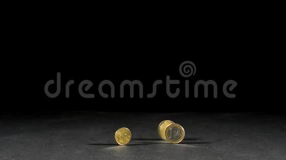 三个欧元硬币视频的预览图