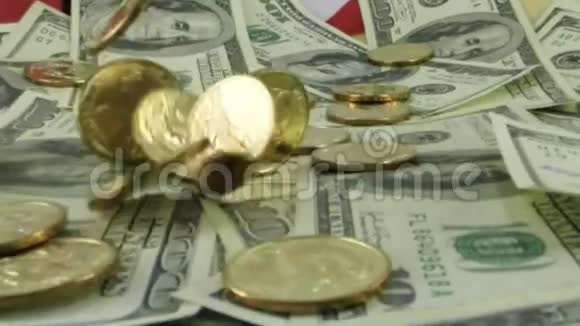 美国货币贬值金融概念视频的预览图