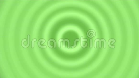 绿圈环圆隧道水波湖波能量背景视频的预览图