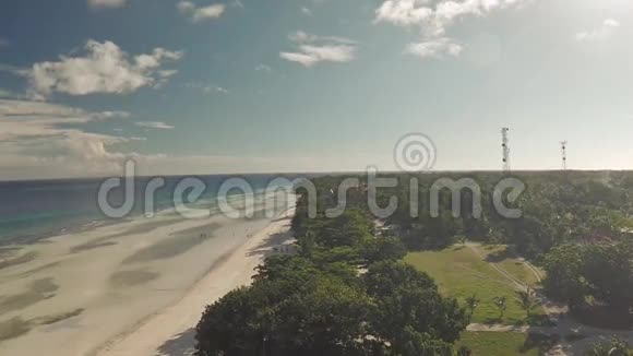 菲律宾海滩空中观景安达市视频的预览图