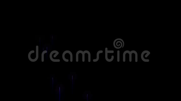 一堆烟火紫色烟花的镜头模糊效果V12视频的预览图
