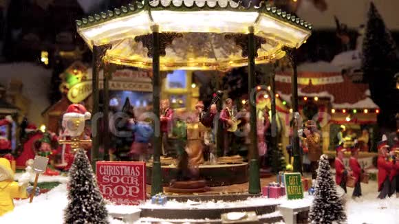 圣诞玩具模范村视频的预览图