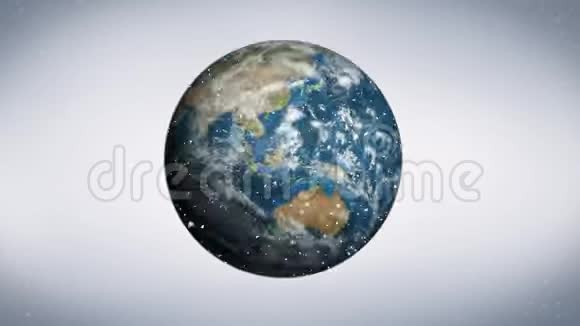 环球飞行的数字动画视频的预览图