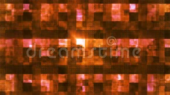 金属高科技斜烟移型橙色抽象可循环4K视频的预览图