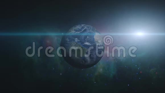 高清1080放大地球背景运动视频的预览图