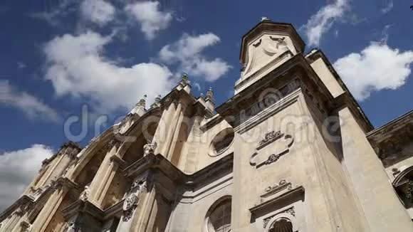 西班牙安达哥特式西班牙文艺复兴风格的化身格拉纳达大教堂视频的预览图