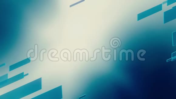 明亮蓝色玻璃线条的抽象背景视频的预览图