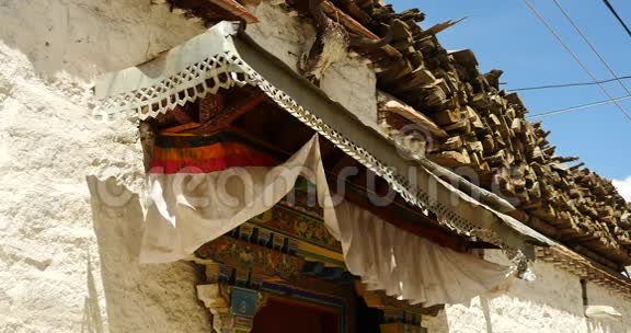 西藏传统民居与宗教模式拉萨居民地区视频的预览图