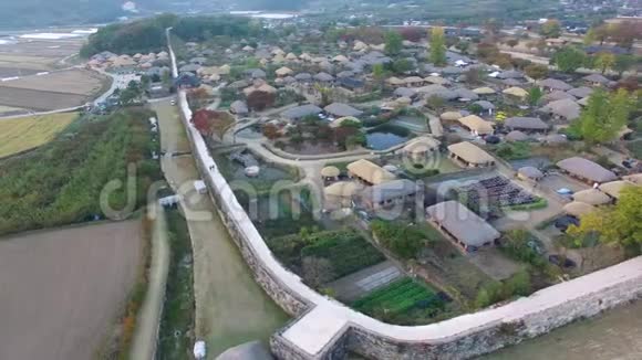 韩国JeollanamdoSunchonNakanEupseong无堡传统村视频的预览图
