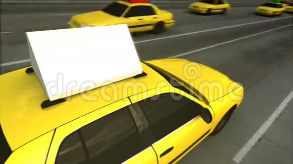 出租车广告留言板循环视频的预览图