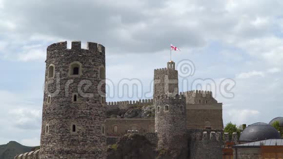 拉巴蒂城堡是格鲁吉亚的堡垒视频的预览图