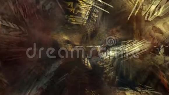 抽象移山模式黑暗神秘纹理墙缓慢大气背景视频的预览图