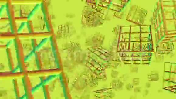 旋转笼子的黄色视频的预览图