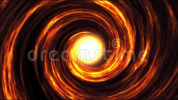 黑洞周围强烈的重力漩涡气体和物质视频的预览图