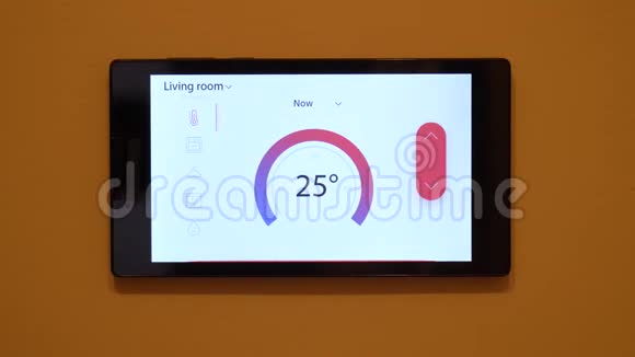 墙上智能家居气候控制装置视频的预览图