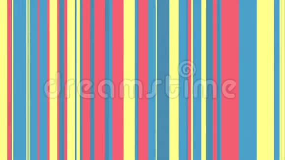 彩色条纹序列图案4k抽象五彩运动图形背景为俱乐部节目动画视频的预览图