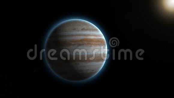 太阳在木星地平线上爆发照亮了表面数据NASAJPL视频的预览图