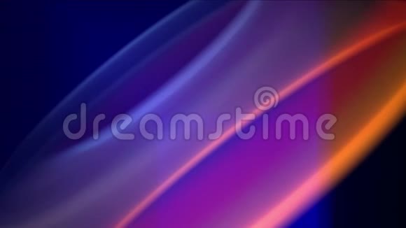 抽象激光霓虹灯圈光学分形彩虹艺术背景空间视频的预览图