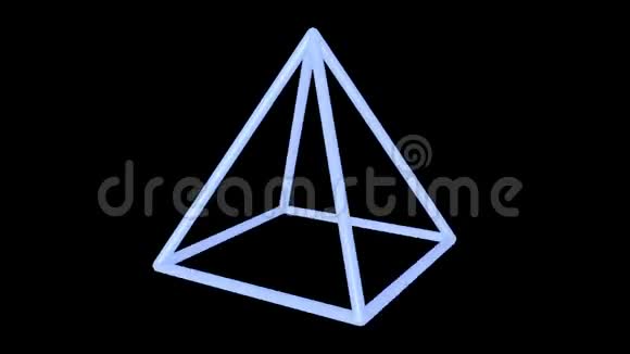蓝色金字塔边缘视频的预览图