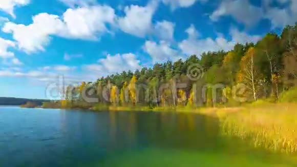秋林湖时光流逝全景视频的预览图