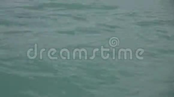 蓝色海洋中的海浪视频的预览图