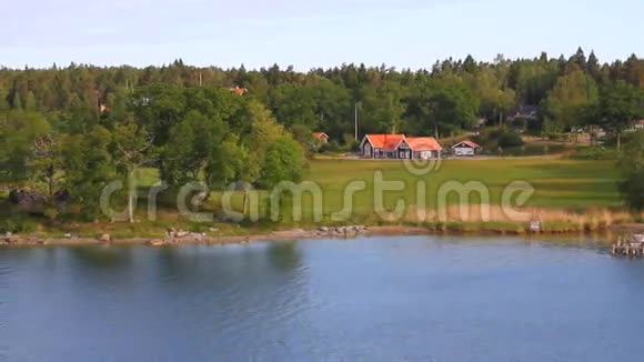 瑞典波罗的海斯堪的纳维亚海岸视频的预览图