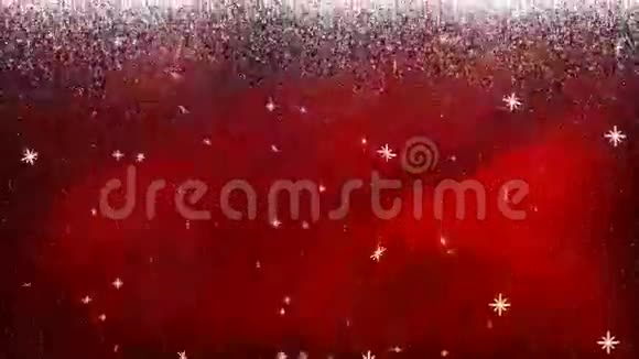 降雪BKG1红色视频的预览图