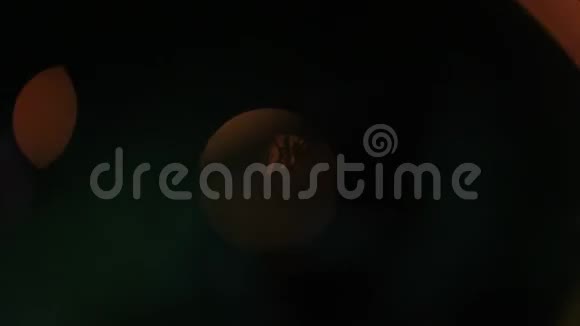 大橙色抽象光视频的预览图