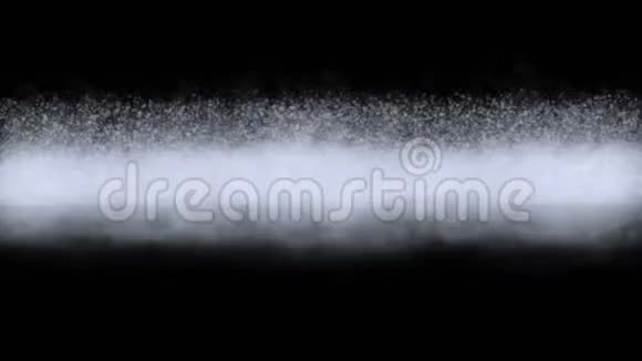 雪花爆炸颗粒雪烟花背景尘埃点雪崩视频的预览图