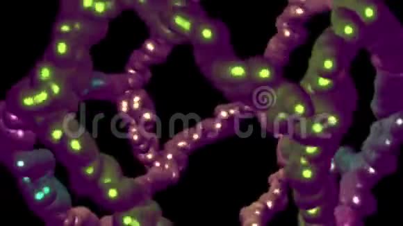 单调的微生物动画视频的预览图