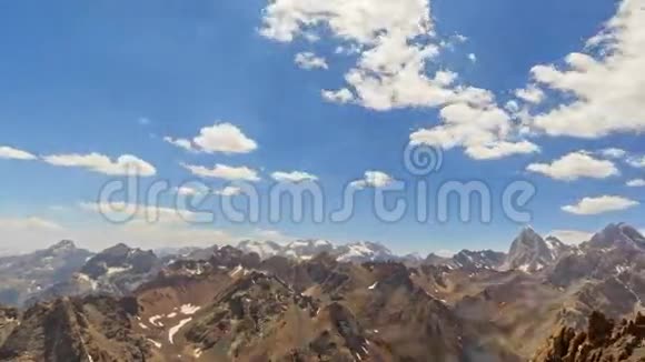 云中的山谷时间流逝帕米尔视频的预览图