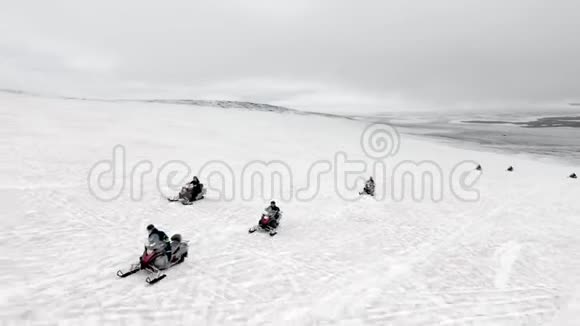 冰岛雪上摩托之旅视频的预览图