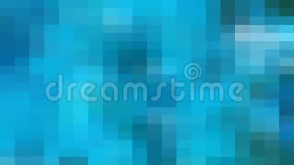 蓝色像素动画视频的预览图