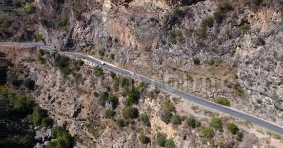 希腊克里特岛山区公路视频的预览图