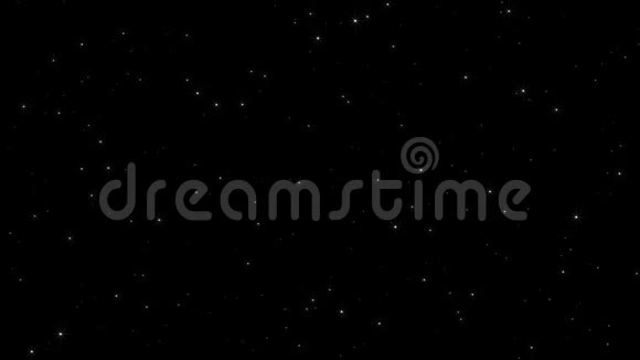 繁星闪烁的夜空视频的预览图