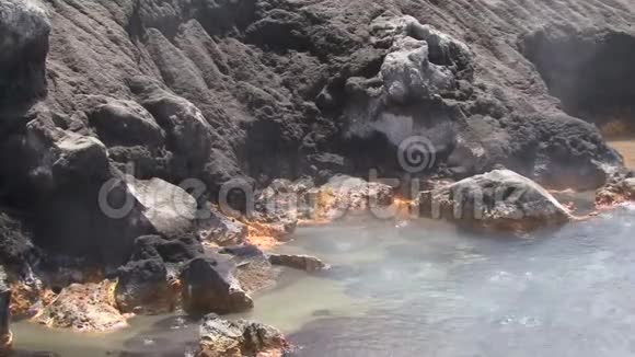 巴布亚新几内亚的蒸汽来自地面视频的预览图