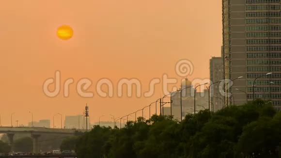 通惠河夕阳西下的一段时光视频的预览图