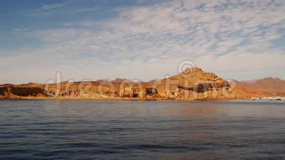 西奈半岛被遗弃的海岸视频的预览图