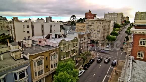 旧金山城市景观时间流逝效应视频的预览图