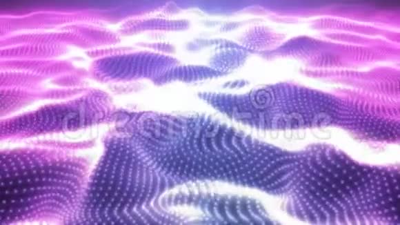 来自粒子的音乐波形视频的预览图