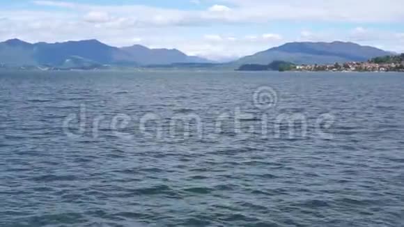 意大利马格吉奥尔湖景观视频的预览图