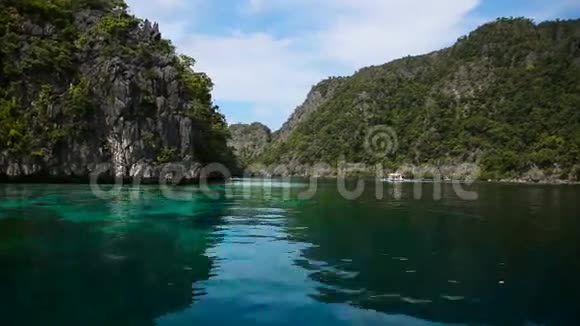 菲律宾巴拉万的奇妙泻湖视频的预览图