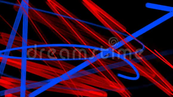 红蓝追逐光束背景回路视频的预览图