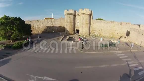 希腊罗德斯岛的骑士大皇宫视频的预览图
