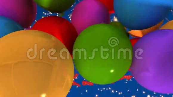 气球新年快乐视频的预览图