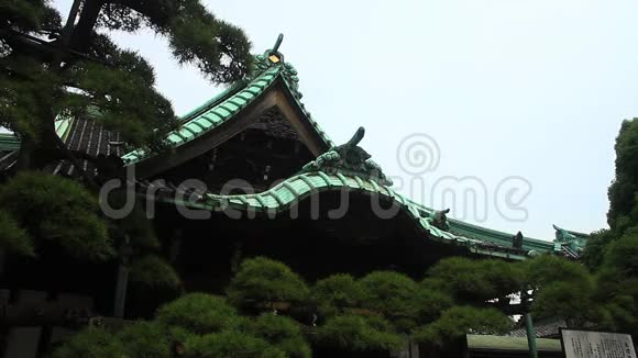 东京戴基寺的传统寺庙视频的预览图
