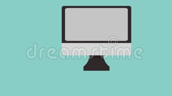 带有键盘和CPU高清动画的计算机视频的预览图