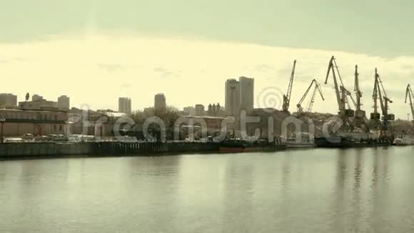 莫斯科北河港视频的预览图