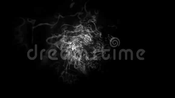 水波荡漾液体光粒子幻烟烟火背景视频的预览图